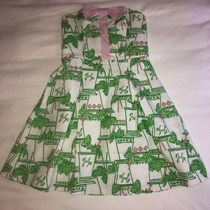 Strapless Lilly mint julep dress!